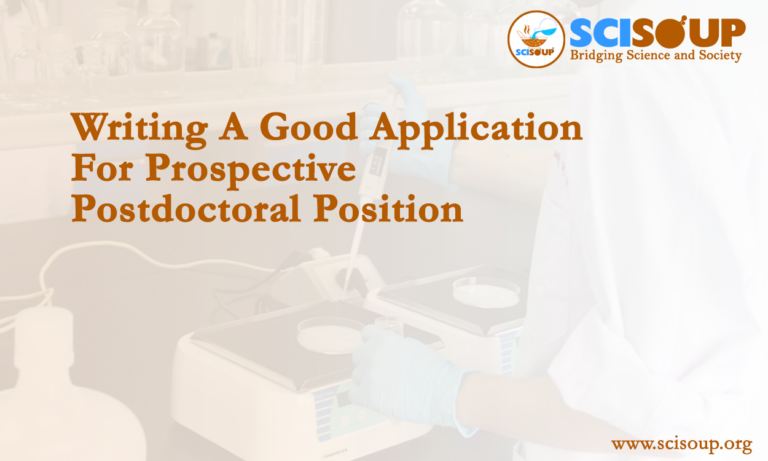 Writing A Good Application For Prospective Postdoctoral Position ...